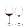 Vessière Cristaux Verre À Pied|Coffrets Verres Cristal|Verre vin Pinot Noir Nebbiolo Aperitivo GRAPE Riedel X2