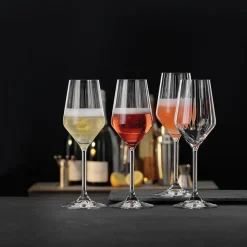 Vessière Cristaux Verre À Vin|Verre À Pied|Verres à champagne lifestyle x4 spiegelau