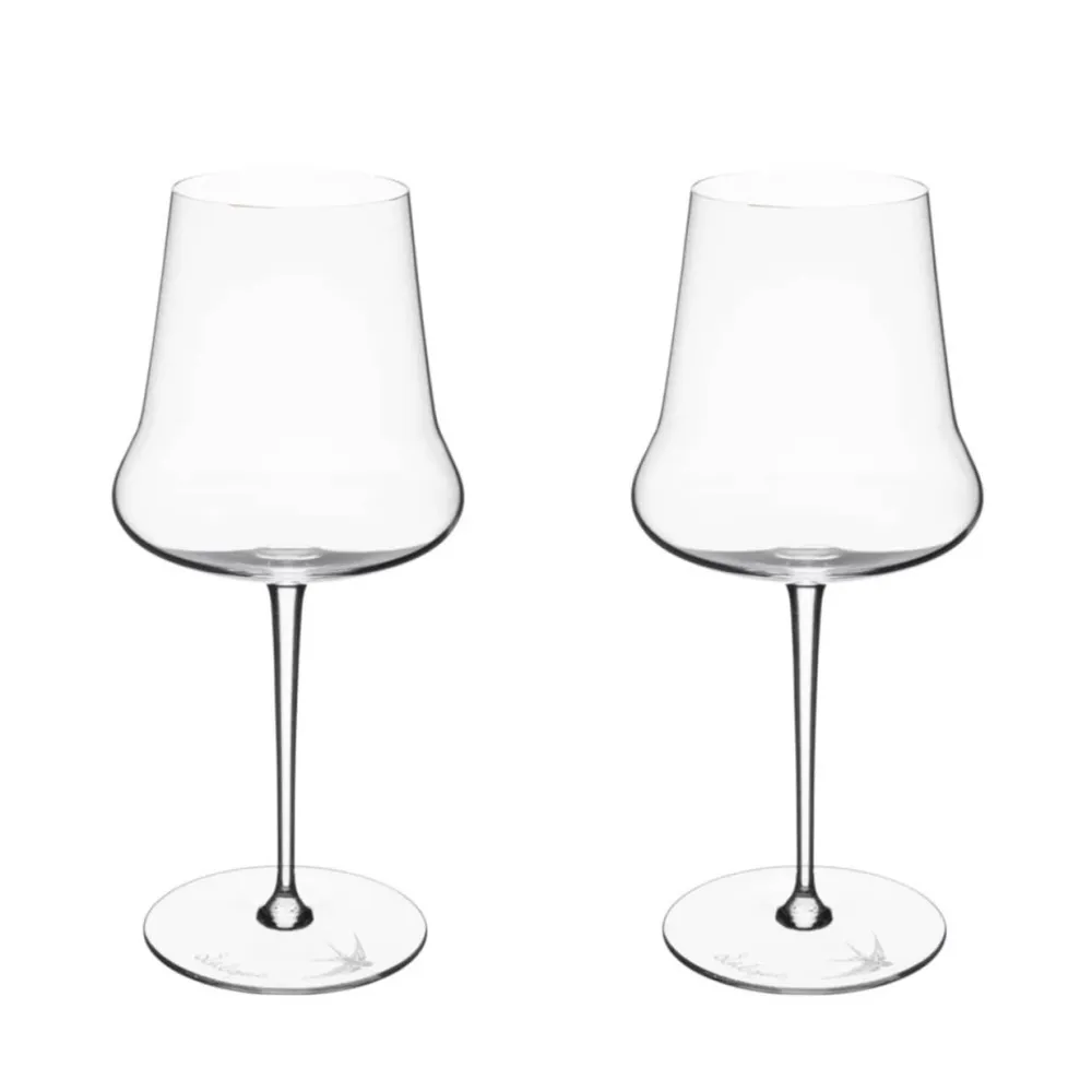 Vessière Cristaux Verre À Vin|Coffrets Verres Cristal|Verres à vin 1er Cru Lalique X2
