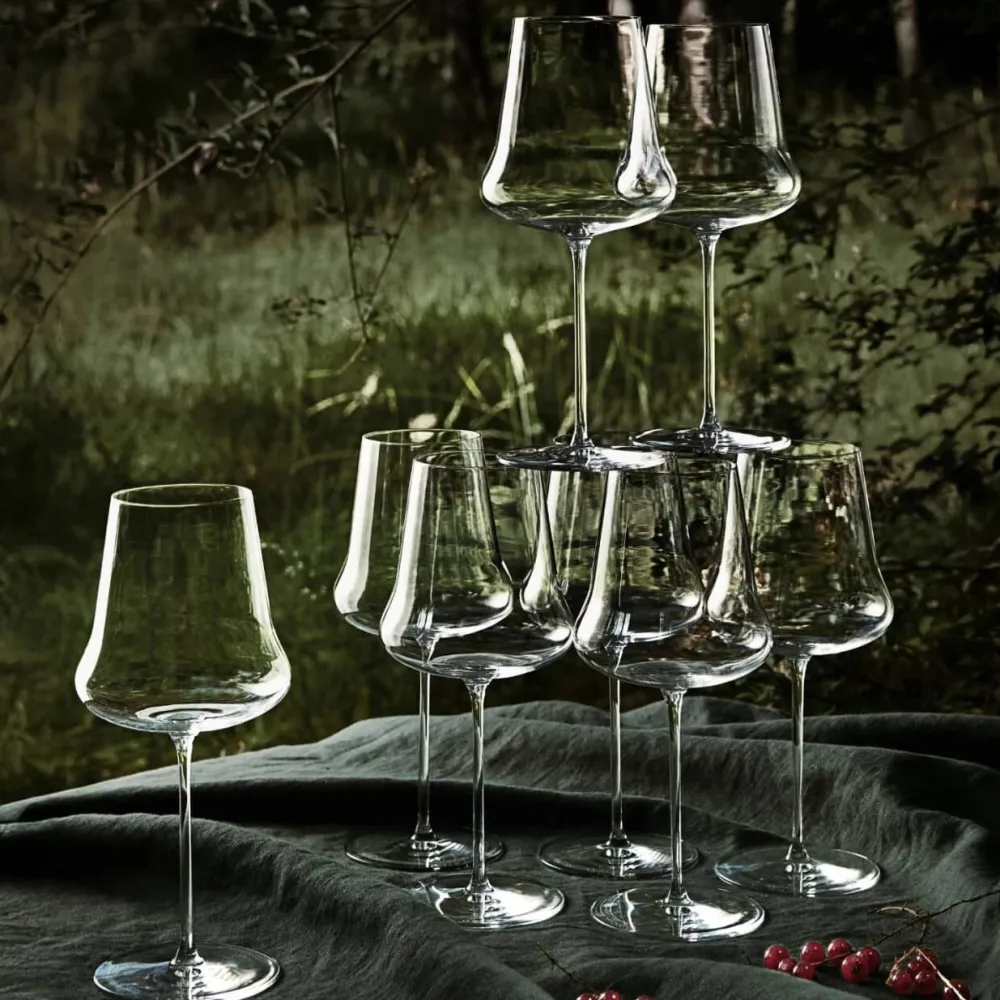 Vessière Cristaux Verre À Vin|Coffrets Verres Cristal|Verres à vin 1er Cru Lalique X2