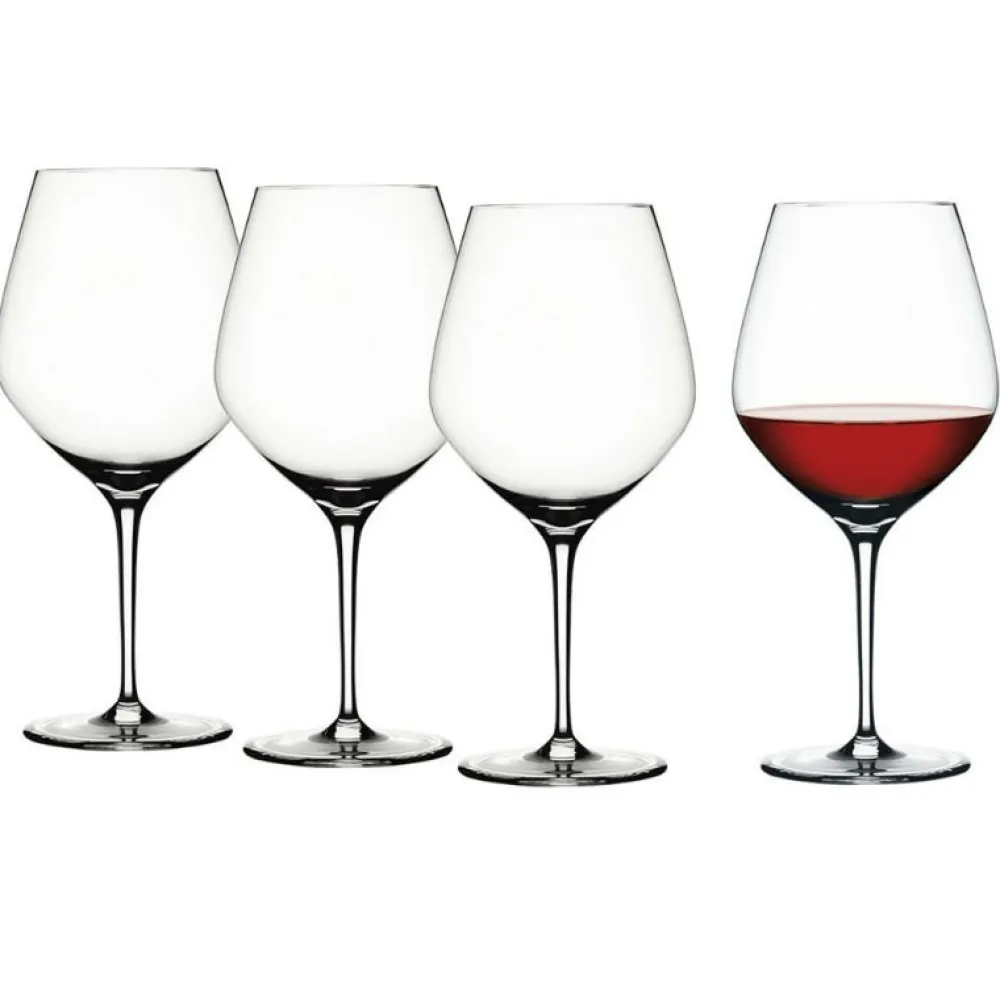 Vessière Cristaux Art De La Table|Verre À Vin|Verres bourgogne authentis x4