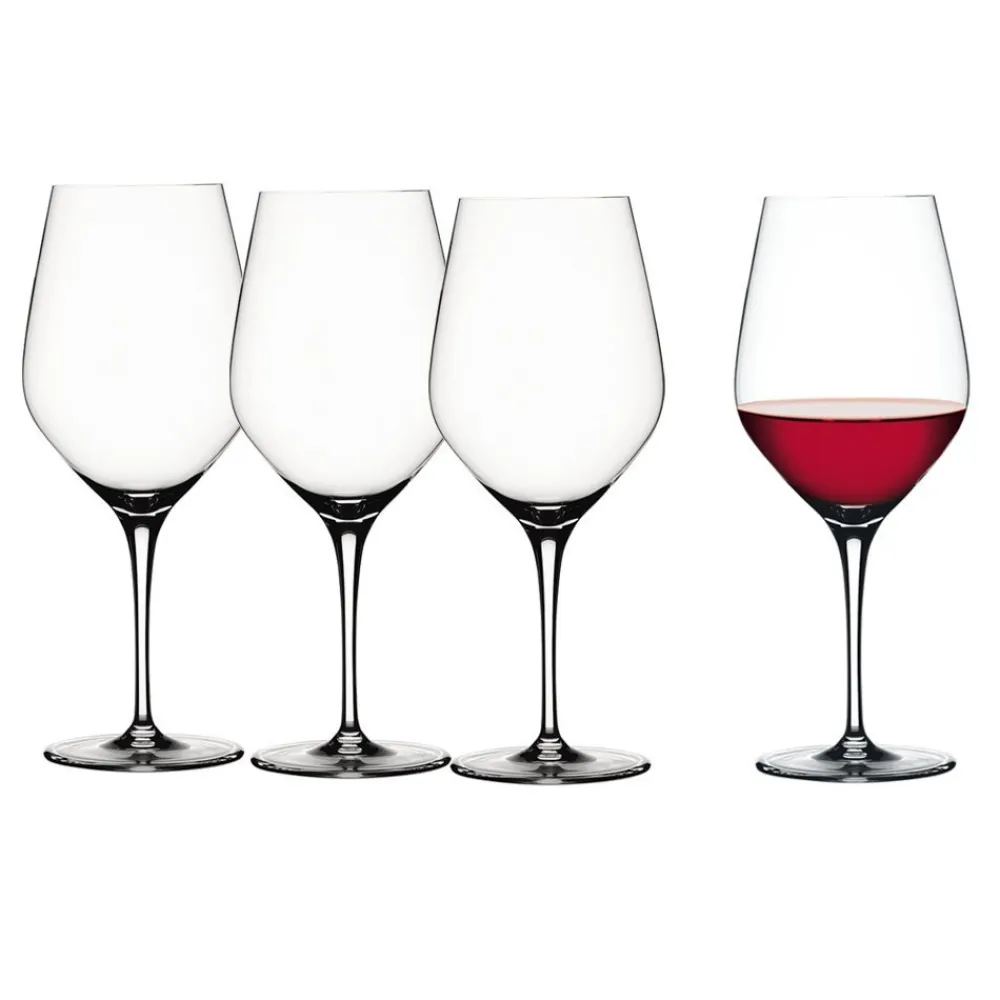 Vessière Cristaux Art De La Table|Verre À Vin|Verres vin rouge authentis x4