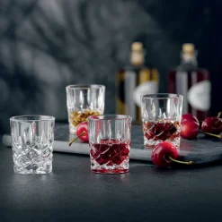 Vessière Cristaux Art De La Table|Verre En Cristal Taillé|Verres x4 shooters noblesse nachtmann