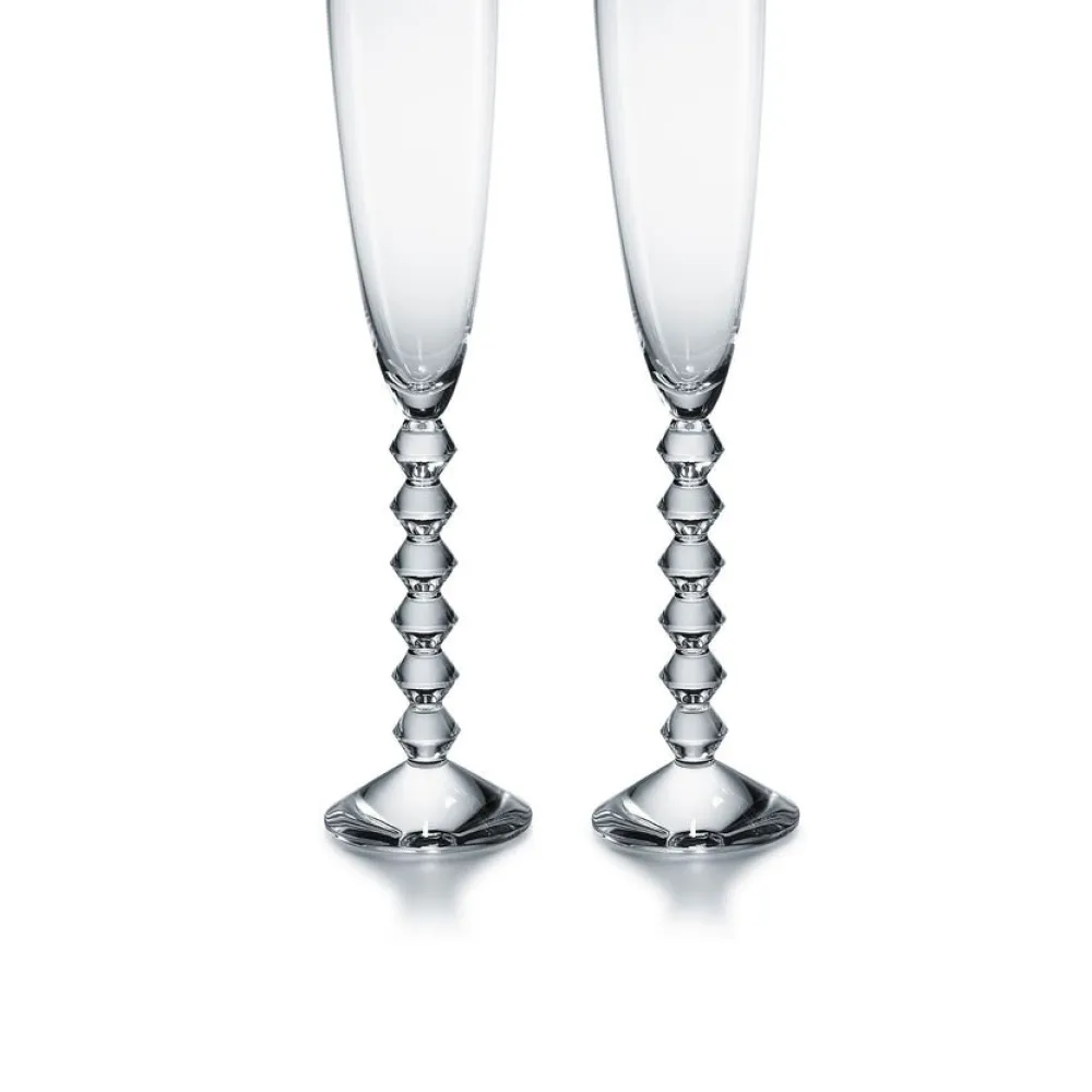 Vessière Cristaux Art De La Table|Verre À Pied|Véga flutissimo clair x2 baccarat