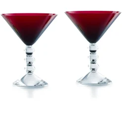 Vessière Cristaux Art De La Table|Verre En Cristal Uni|Véga verre martini x2 baccarat