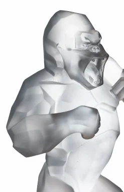 Vessière Cristaux Editions D’Art|Bestiaire|Wild kong blanc orlinski daum