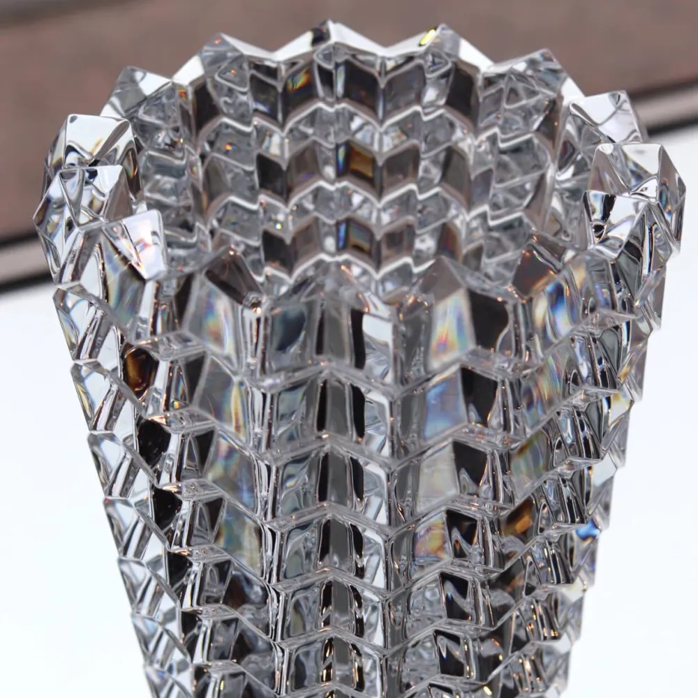Vessière Cristaux Vases|Zig Zag vase Baccarat