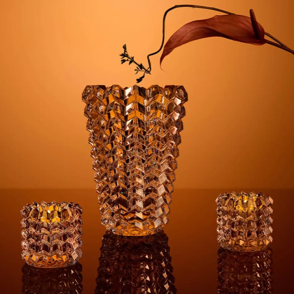 Vessière Cristaux Vases|Zig Zag vase Baccarat